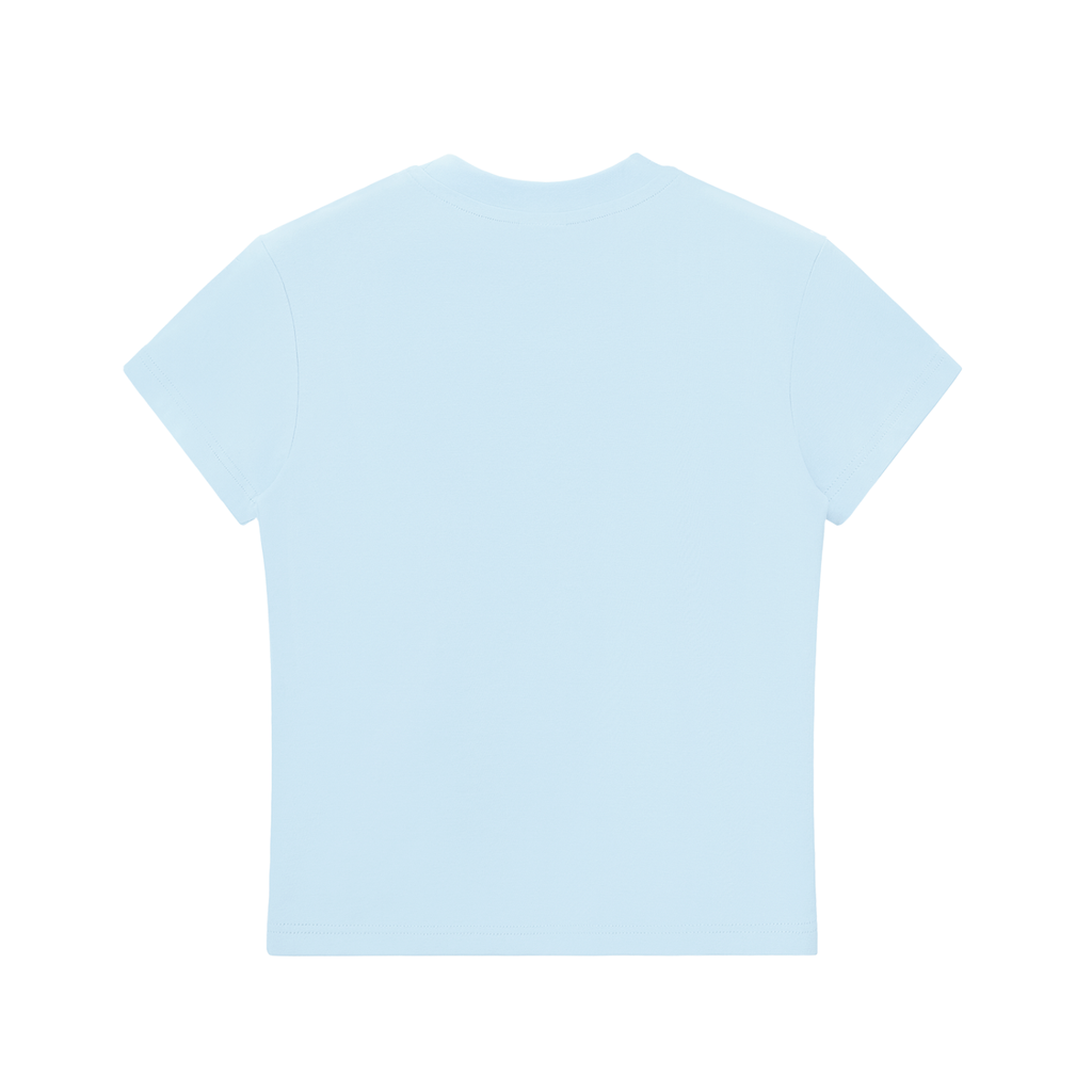 Bebesita Bodycon Tee — Baby Blue