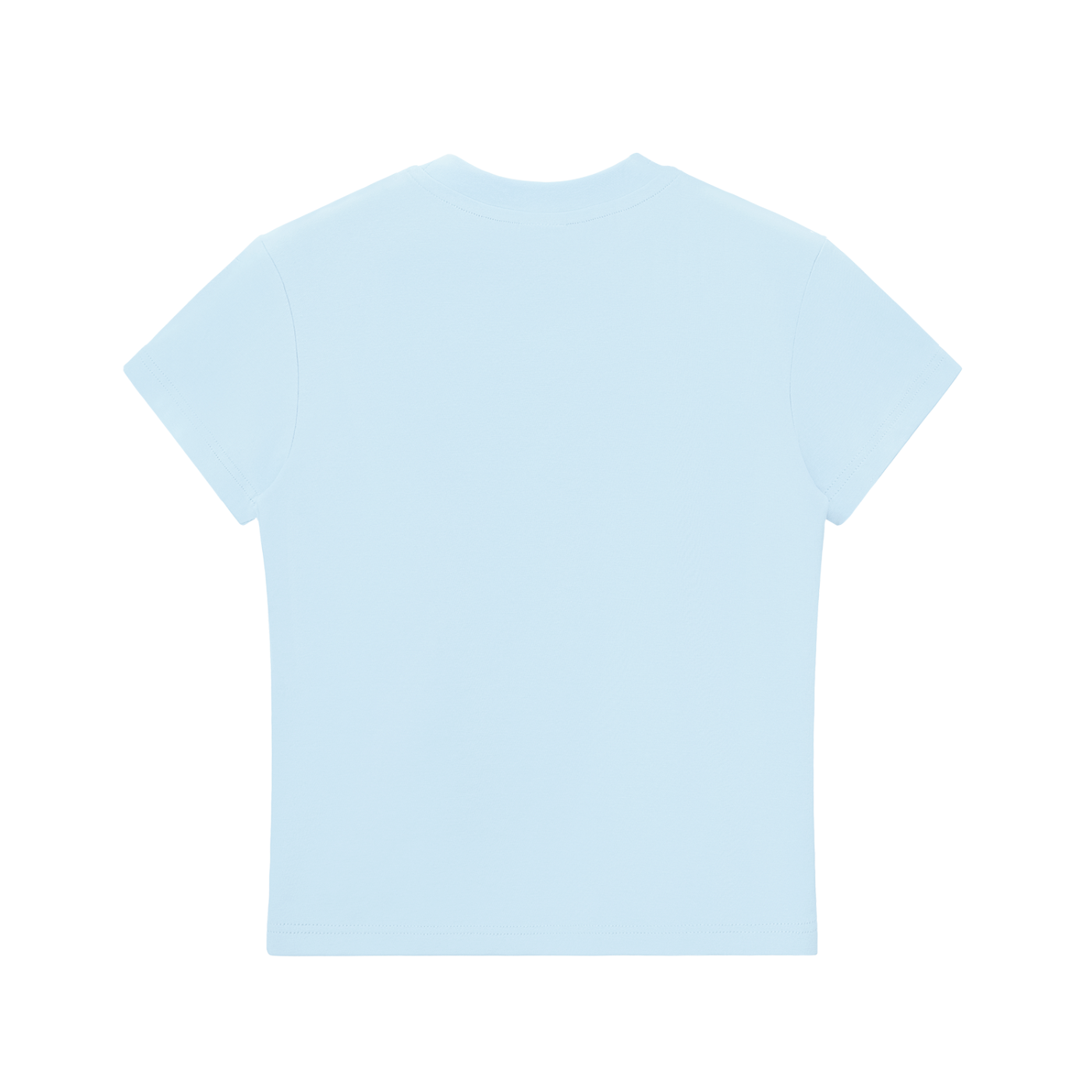 Bebesita Bodycon Tee — Baby Blue