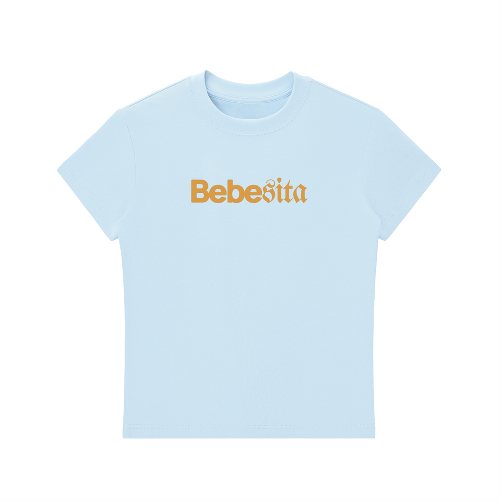 Bebesita Bodycon Tee — Baby Blue