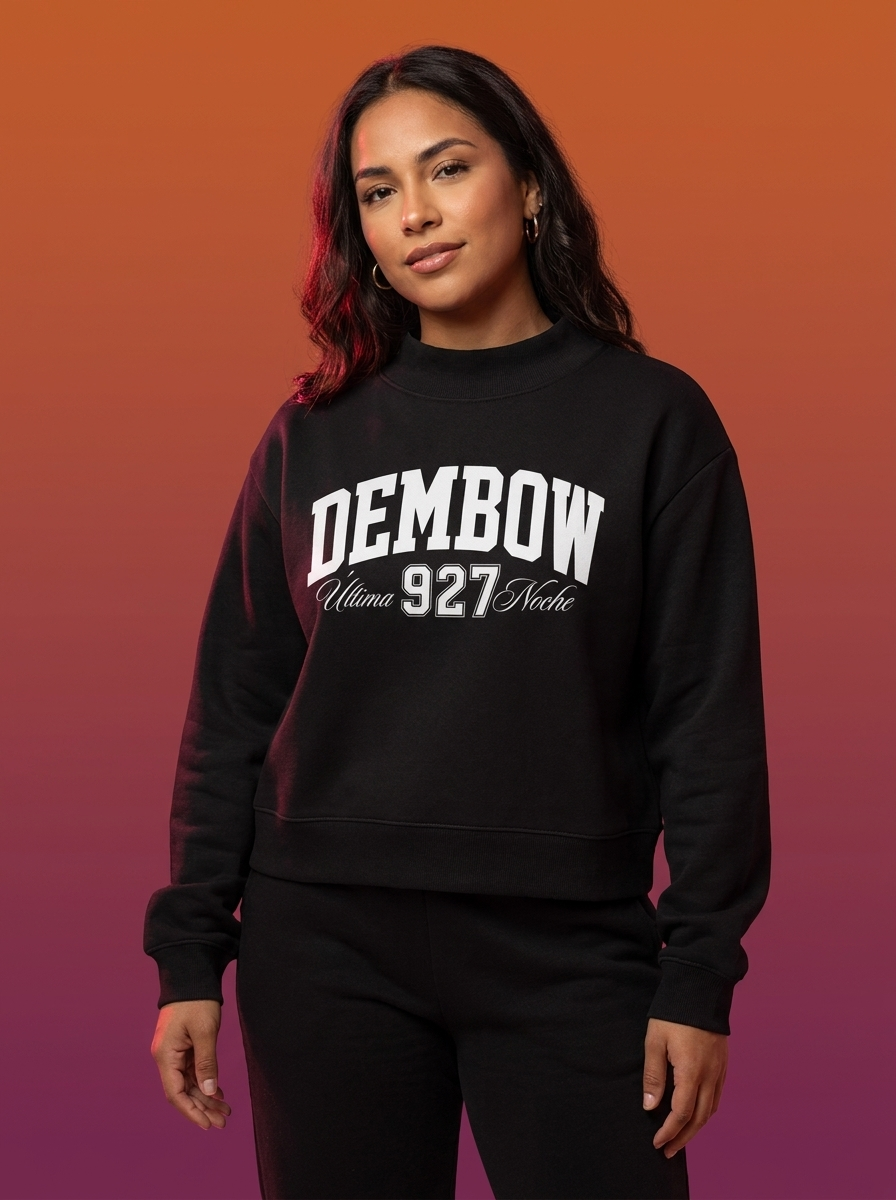 Black / F — Mari is 5'6" and wears a size S