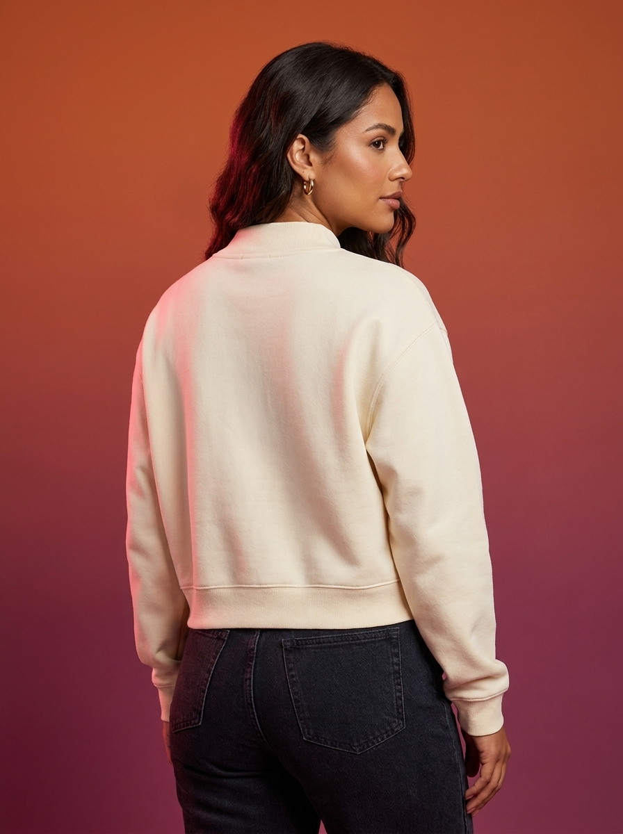 Cream Apricot — Back detail