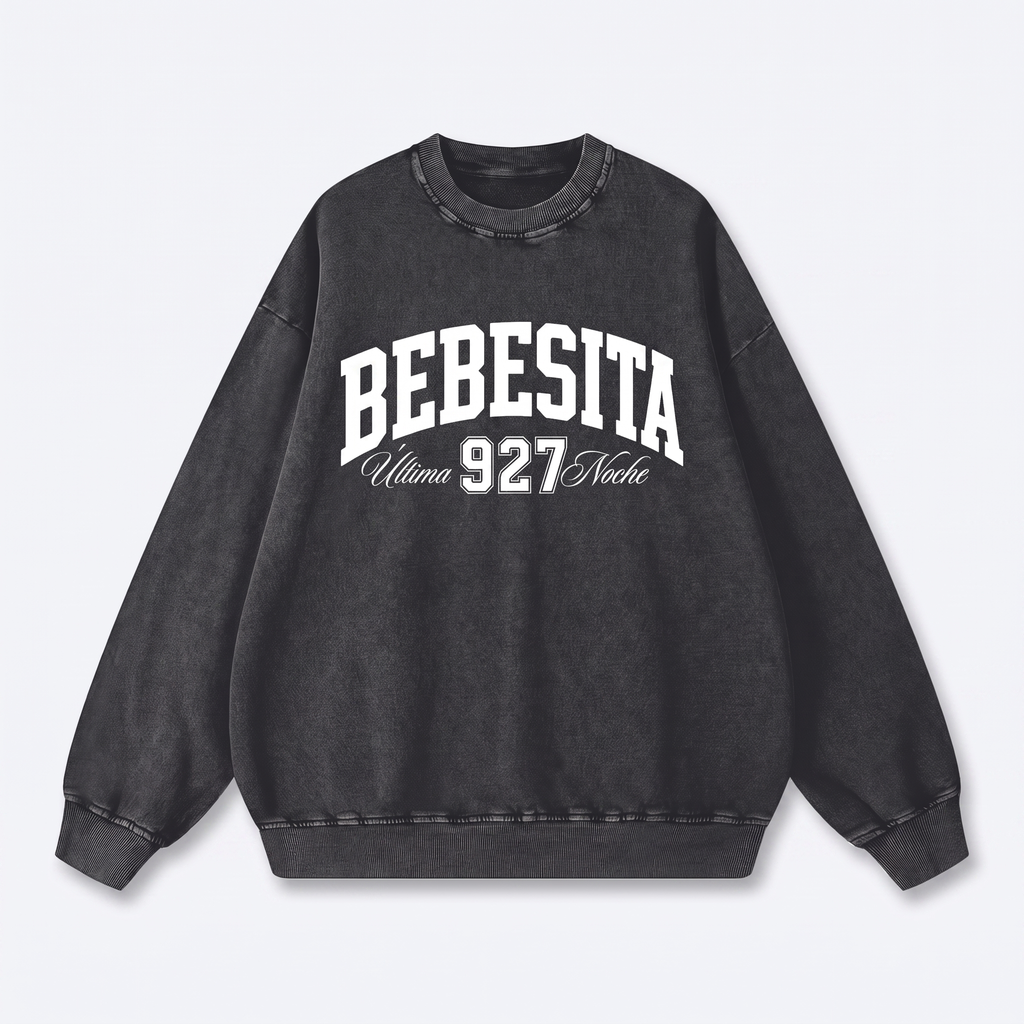 Black Snow Wash — Bebesita crew, front
