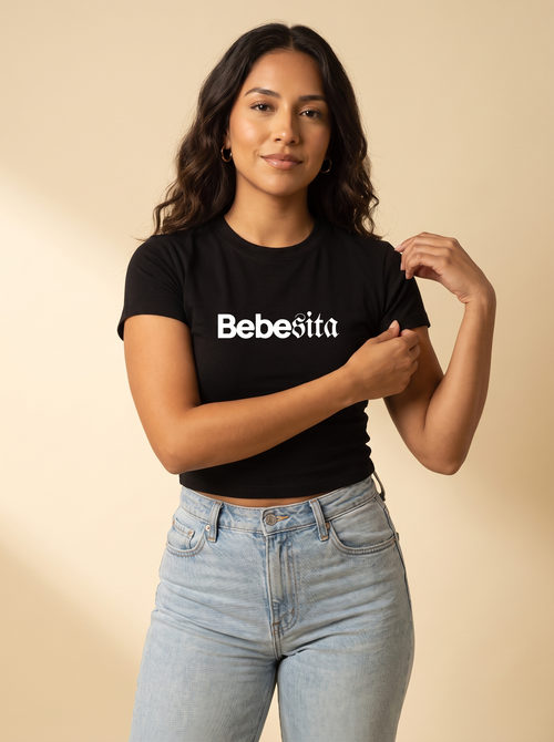 Black / F — Mari is 5'6" and wears a size S